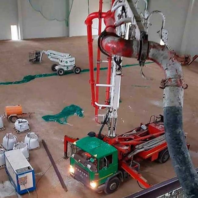 Empresa de bombeo de hormigón en Barcelona